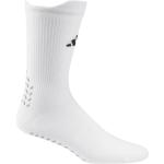Futbalové ponožky adidas bielej farby 