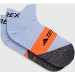 Pánske Ponožky adidas Terrex modrej farby z polyesteru vo veľkosti XS udržateľná móda 