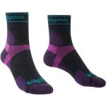 Dámske Ponožky Bridgedale fialovej farby v športovom štýle 
