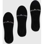 Pánske Ponožky Emporio Armani čiernej farby z bavlny 