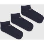 Pánske Ponožky Emporio Armani tmavo modrej farby z bavlny 