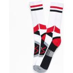 Ponožky eS Asi Tech (white/red)