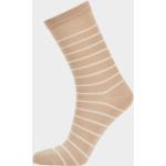 Dámske Ponožky Gant hnedej farby s pruhovaným vzorom z bavlny 41 