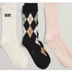 Dievčenské Detské ponožky Gant ružovej farby v klasickom štýle z bavlny 