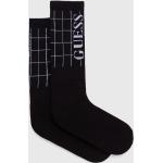 Pánske Ponožky Guess čiernej farby z bavlny Onesize v zľave 