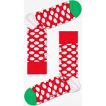 Pánske Ponožky Happy Socks Big Dot červenej farby 44 v zľave na Vianoce 