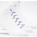 Pánske Členkové ponožky Reebok bielej farby 