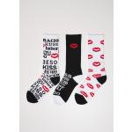 Ponožky // Mister tee Kiss Socks 3-Pack black/white/red