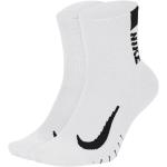 Pánske Futbalové ponožky Nike bielej farby v športovom štýle z polyesteru 