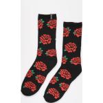 Pánske Ponožky SANTA CRUZ čiernej farby s kvetinovým vzorom 44 v zľave na Vianoce 