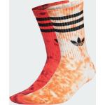 Pánske Ponožky adidas červenej farby v športovom štýle s batikovaným vzorom z bavlny 38 udržateľná móda 