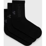 Pánske Ponožky Under Armour čiernej farby z bavlny v zľave 