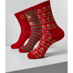 Ponožky // Urban classics Christmas Gingerbread Lurex Socks 3-Pack multicolor