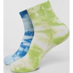 Ponožky Urban Classics zelenej farby v streetwear štýle s batikovaným vzorom udržateľná móda 