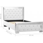 Jednolôžkové postele oceľovo šedej farby v elegantnom štýle z kovu 