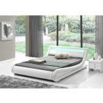 Dvojlôžkové postele Kondela bielej farby 