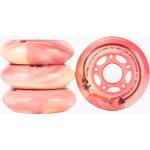 Dievčenské Kolieskové korčule ružovej farby 