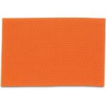Stolovanie Kela oranžovej farby z polyvinylchloridu s priemerom 30 cm 