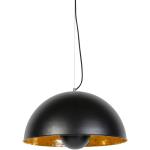 Stolové lampy Qazqa čiernej farby z kovu stmievateľné v zľave kompatibilné s E27 