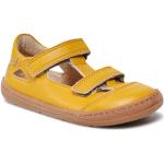 Chlapčenské Kožené sandále Primigi žltej farby z koženky vo veľkosti 29 v zľave na leto 