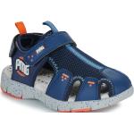 Detské Športové sandále Primigi námornícky modrej farby zo syntetiky vo veľkosti 35 na leto 