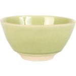 Servírovacie misky côté table zelenej farby z keramiky s priemerom 14 cm 