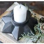 Vianočné sviečky Jeanne d'arc living v trblietavom štýle z kovu 