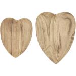 Misky do kuchyne ib laursen z dreva s motívom: Srdcia ekologicky udržateľné 