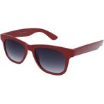 Pánske Slnečné okuliare VeyRey červenej farby v nerd štýle z plastu Onesize v zľave 