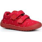 Detské Barefoot topánky protetika červenej farby vo veľkosti 29 na suchý zips na jar 