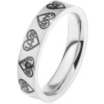 Prstene z chirurgickej ocele Šperky eshop čiernej farby zo striebra 49 na Valentín 