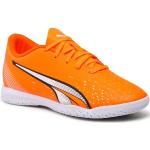 Dámske Halovky Puma Ultra oranžovej farby z koženky 