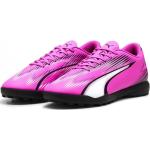 Puma Ultra Play.4 Astro Turf Trainers Pink/White/Blk 8 (42)
