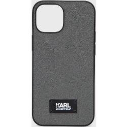 Puzdro na mobil Karl Lagerfeld Iphone 13 Mini 5,4'' strieborná farba