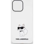 Pánske Designer Kryty na iPhone Karl Lagerfeld bielej farby zo syntetiky v zľave 