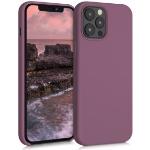 iPhone 12 Pro Max kryty kwmobile fialovej farby zo silikónu 