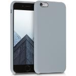 iPhone 6S Plus kryty kwmobile sivej farby zo silikónu 