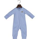 Dojčenské Detské body Gant Shield modrej farby z bavlny do 9 mesiacov s dlhými rukávmi vhodné do práčky 