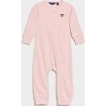Dojčenské Detské body Gant Shield ružovej farby z bavlny do 12 mesiacov s dlhými rukávmi vhodné do práčky 