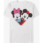 Pánske Tričká s krátkym rukávom queens bielej farby s motívom Duckburg / Mickey Mouse & Friends Mickey Mouse s motívom: Myš 