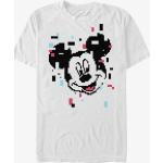 Pánske Tričká s krátkym rukávom queens bielej farby s motívom Duckburg / Mickey Mouse & Friends Mickey Mouse s motívom: Myš 