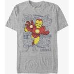 Queens Marvel Avengers Classic - Ironman Retro Toss Men's T-Shirt S