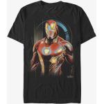 Queens Marvel Avengers: Infinity War - Ironman Glow Men's T-Shirt S