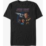 Queens Paramount Star Trek - Vintage Poster Men's T-Shirt Black S