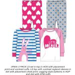Dievčenské Detské pyžamá Pidilidi do 12 mesiacov 2 ks balenie 
