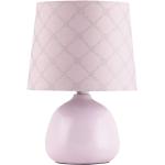 Stolové lampy Rabalux ružovej farby z keramiky v zľave kompatibilné s E14 