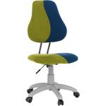 Kancelárske stoličky Kondela zelenej farby z plastu s nastaviteľnou výškou v zľave 