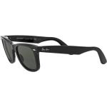 Pánske Slnečné okuliare wayfarer Ray Ban Wayfarer čiernej farby z plastu vo veľkosti 4 XL 