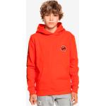 Red Boys Patterned Hoodie Quiksilver Return To The - unisex