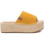Dámske Sandále REFRESH žltej farby zo syntetiky vo veľkosti 41 na leto 